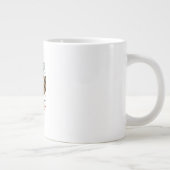 Grande Tasse Obtenons un design vraiment libre - Citation de fê (Droite)