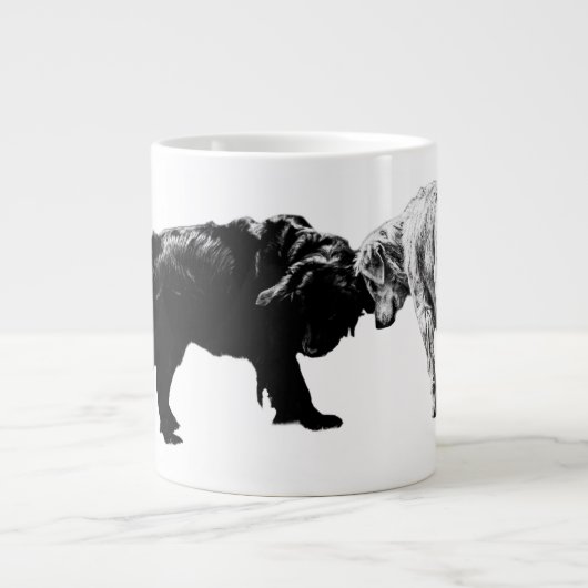 Grande Tasse Octobre calme : compagnons de tête à tête (Devant)