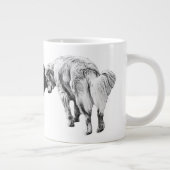 Grande Tasse Octobre calme : compagnons de tête à tête (Droite)