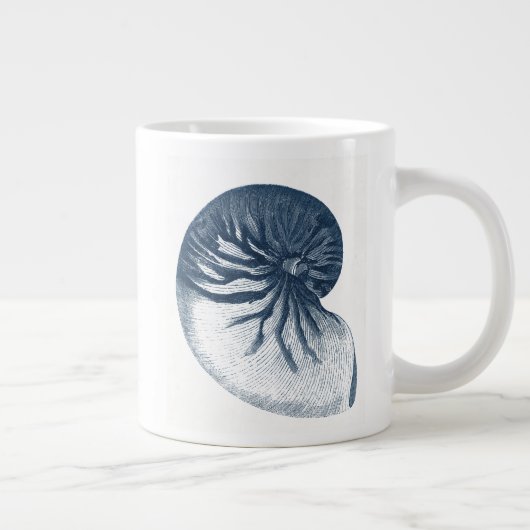 Grande Tasse Oeil de requin Indigo (Droite)