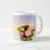 Grande Tasse œil fixé sur Jésus (Devant droit)