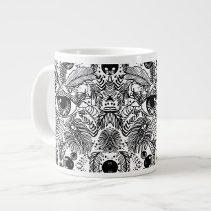 Grande Tasse Oeil magique. Symbole de l'Omniscience et de l'Êtr