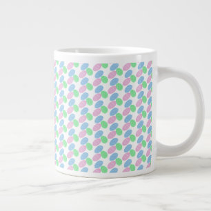 Grande Tasse Œufs de Pâques Doodles 