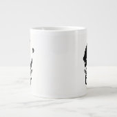 Grande Tasse Œuvre d'art de Cool Papa bear (Devant)