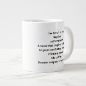 Grande Tasse Oh café, (Devant droit)