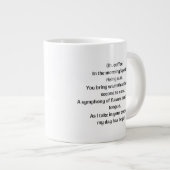 Grande Tasse Oh café, (Devant droit)