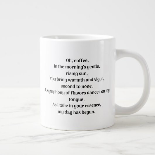 Grande Tasse Oh café, (Droite)