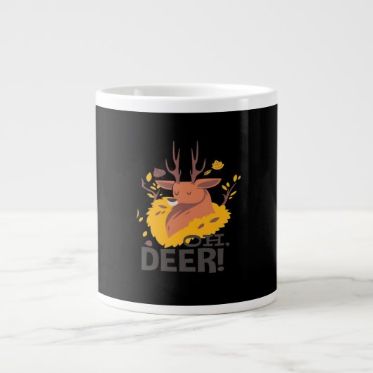 Grande Tasse Oh Deer Creative Design (Devant)