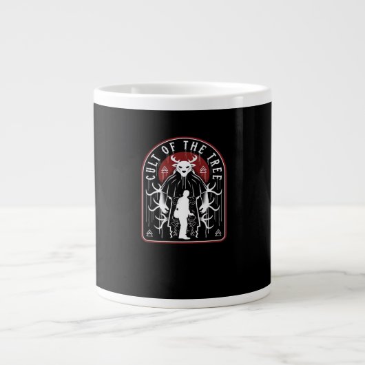 Grande Tasse Oh Deer Cult Of The Tree Artistic Style (Devant)