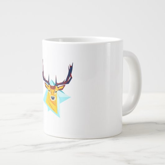Grande Tasse Oh Deer Minimal Rustic Style (Devant droit)