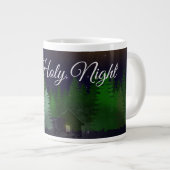 Grande Tasse Oh Holy Night - L'histoire de Noël sur un (Devant droit)