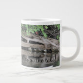 Grande Tasse Oiseau de Heron gris (Droite)