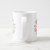 Grande Tasse Oiseau et fleurs 2 (Dos)