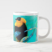 Grande Tasse Oiseau exotique "CHANSON SUR LE VENT" 20 OZ. (Droite)