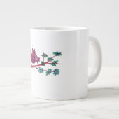 Grande Tasse Oiseau rouge (Devant droit)