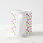 Grande Tasse Oiseaux colorés mignons (Dos)
