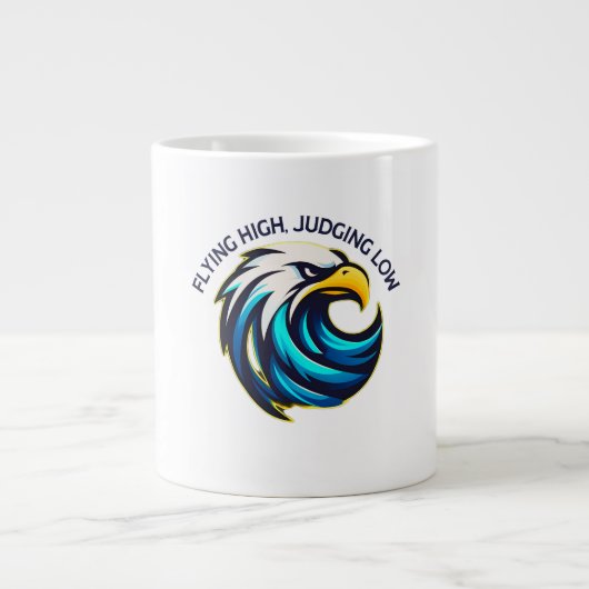 Grande Tasse Oiseaux d'aigle (Devant)
