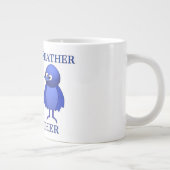 Grande Tasse Oiseaux d'une fleur de plumes ensemble (Droite)