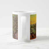 Grande Tasse Olive Grove, Ciel orange par Vincent van Gogh (Dos)