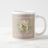 Grande Tasse On Peut Attendre La Faire-part De Grossesse (Droite)