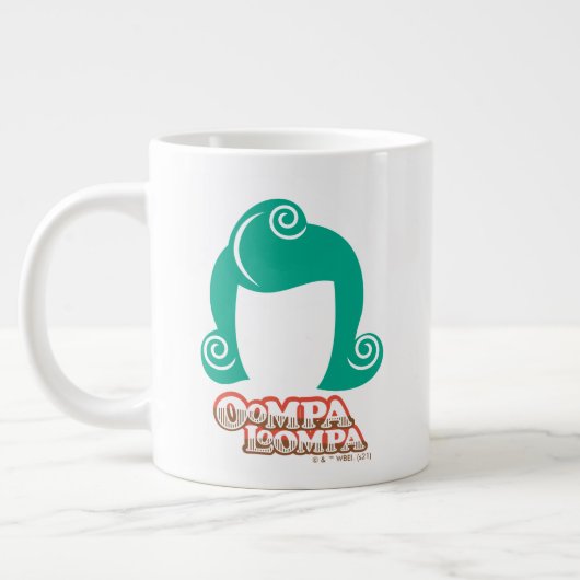 Grande Tasse Oompa Loompa Graphique de cheveux (Gauche)