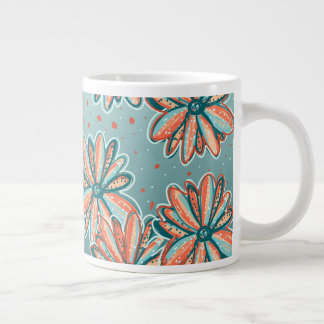 Grande Tasse Orange Blossoms motif par Lisa Casineau