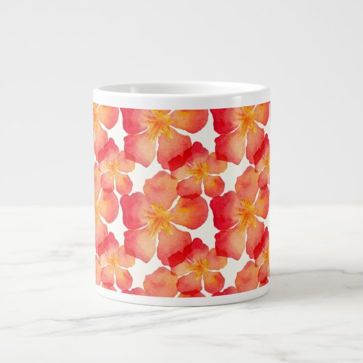 Grande Tasse Orange Oleandre (Devant)