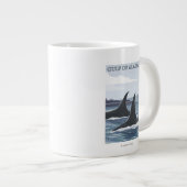 Grande Tasse Orca Whales #1 - Golfe de l'Alaska (Devant droit)
