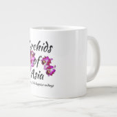 Grande Tasse Orchidées d'Asie (Devant droit)
