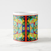 Grande Tasse ordre Abstrait (Devant)