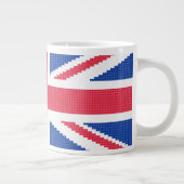 Grande Tasse Original cross-stitch design Union Jack (Droite)