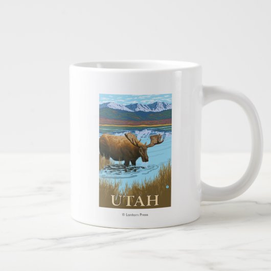 Grande Tasse Orignaux DrinkingUtah (Droite)