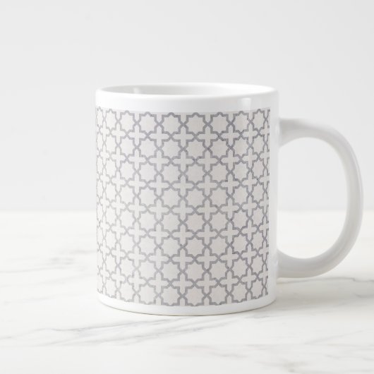 Grande Tasse Ornement arabesque élégant (Droite)