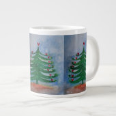 Grande Tasse Ornement de l'arbre de fête (Devant droit)