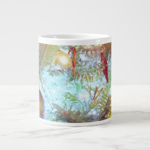Grande Tasse Ornements de vacances à la lumière