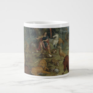 Grande Tasse Orphée Charming the Beasts (huile sur panneau)