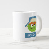 Grande Tasse Oscar le visage du Tétras | Ajouter Votre Nom (Devant droit)