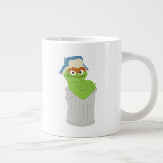 Grande Tasse Oscar the Grouch Trash Can Lean (Droite)