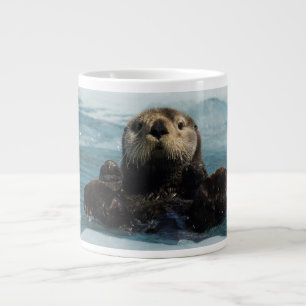Grande Tasse Otter flottante