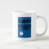 Grande Tasse Ours au clair de lune - West Yellowstone, Montana (Droite)