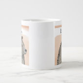 Grande Tasse Ours des boudins | Soyez courageux (Devant)