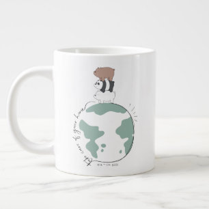 Grande Tasse Ours nus - Prenez soin de votre maison