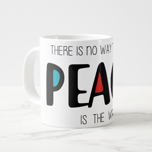Grande Tasse Paix 2 (Devant gauche)