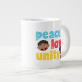 Grande Tasse Paix Amour Unité (Devant droit)