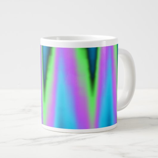 Grande Tasse Paix ~ Feuille (Devant droit)