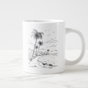 Grande Tasse Palmiers et Sandpiper Beach Life