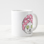 Grande Tasse Panda Au Spa (Devant droit)