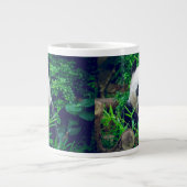 Grande Tasse Panda géant - forêt de la jungle (Devant)