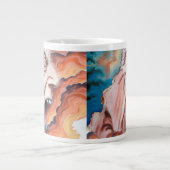 Grande Tasse Panic Waves peinture à l'huile (Devant)