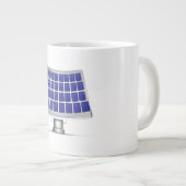 Grande Tasse Panneaux solaires (Devant droit)